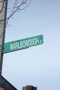 Marlborough and Comm Ave